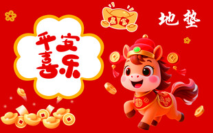马年喜庆 福娃贺岁迎新春