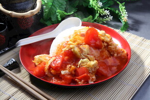 木须柿子盖饭
