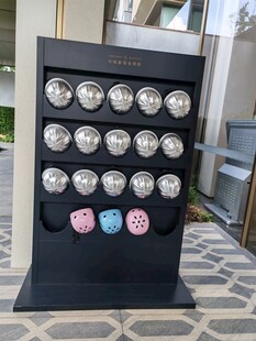 安全帽展示架陈列
