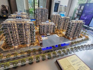 精致楼盘模型展示