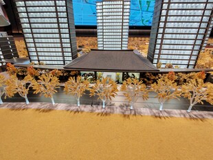 中式建筑景观 