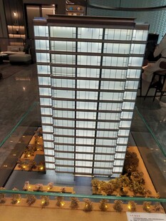 高楼建筑模型展示