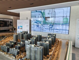 城市建筑模型展示