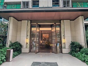 豪华建筑入口景观