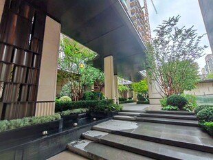 现代庭院景观设计一角