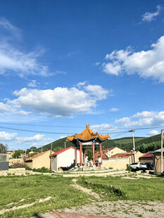 乡村中的传统建筑景观