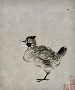 水墨禽鸟图