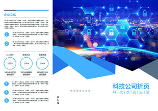 三折页公司简介图片