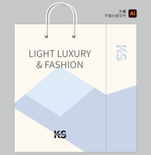 轻奢时尚手提袋设计