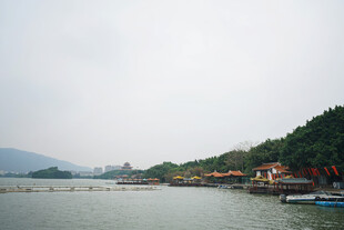 泉州地标西湖公园