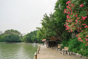 泉州地标西湖公园