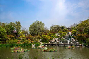 扬州瘦西湖上花园
