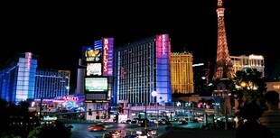 拉斯维加斯璀璨夜景