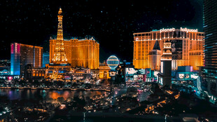 拉斯维加斯璀璨夜景