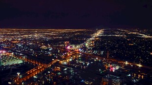拉斯维加斯夜景俯瞰图