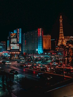 拉斯维加斯璀璨夜景