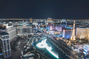 拉斯维加斯璀璨夜景