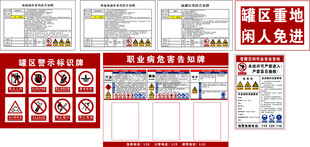 加油站   警示 标语  标牌