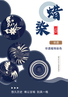 扎染海报