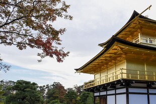 金阁寺一角