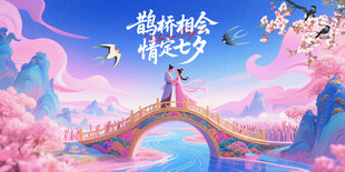 七夕海报