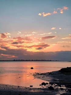 海边日落美景