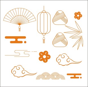 中式传统元素图案