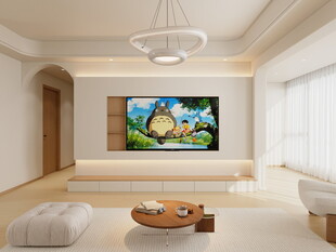 现代简约风客厅电视墙展示