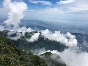 峨眉山山顶风景