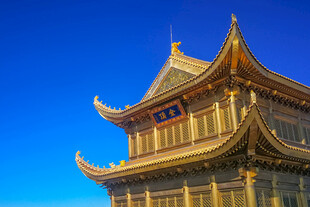 峨眉山金顶 