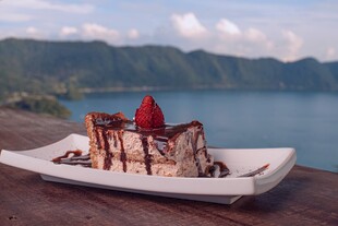 湖畔美味甜点