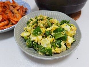 青椒炒蛋