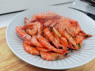 美味熟虾