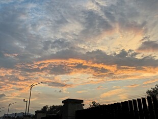夕阳日落晚霞