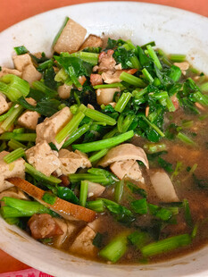 青菜炒肉美味菜肴