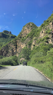 山间公路风景