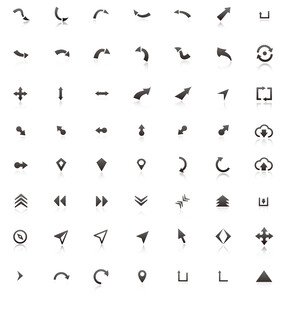 多样箭头图标集合