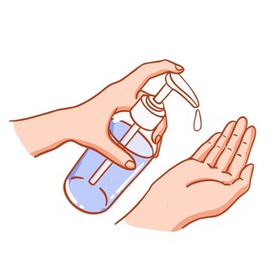 用洗手液洗手