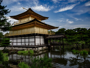 金阁寺美景