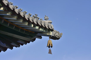 古建屋檐铃铛