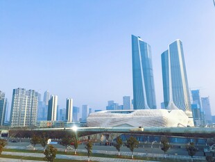 现代都市高楼景观