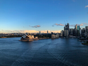 悉尼城市与海港风光美景