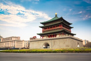 西安钟楼 古典建筑之美