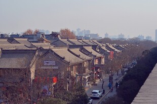 古街风貌传统建筑景致