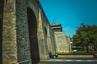 古城墙建筑风景