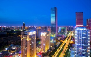 都市璀璨夜景