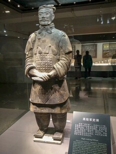 秦代兵马俑展示
