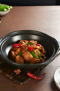 美味砂锅豆腐菜肴