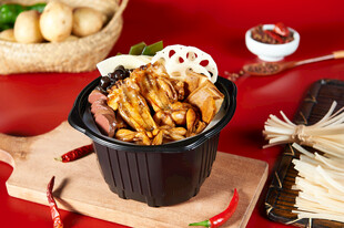 美味小吃桶食材丰富多样