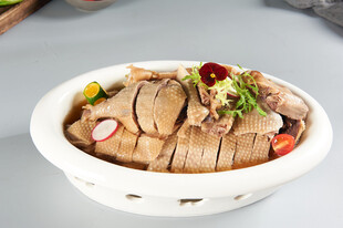 美味卤味鸭拼盘